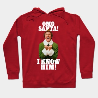 Omg Santa I Know Him elf Hoodie